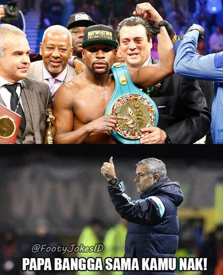Meme-Meme Kocak Sindir Mayweather Bisa Kalahkan Pacquiao