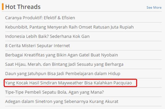 Meme-Meme Kocak Sindir Mayweather Bisa Kalahkan Pacquiao