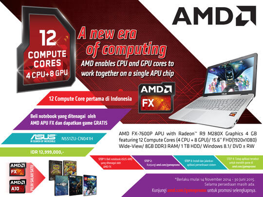 Mau Gaming di Notebook Berasa Gaming di Desktop?! Why Not??