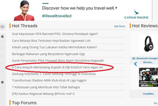 9 Cara Ampuh Mendulang Rupiah di FJB Kaskus