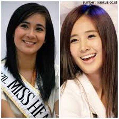 Ini Dia 7 Artis Indonesia Yang Mukanya Mirip Sama Artis Korea Kaskus