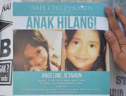 Berita Anak Hilang, Angeline Terkuak