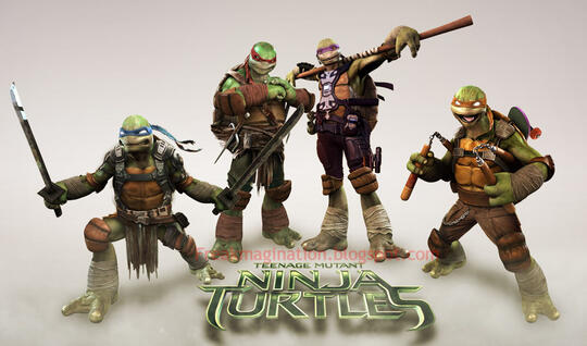 TMNT (2014) – Konsep Desain Kura-kura Ninja Terburuk yang pernah dibuat.