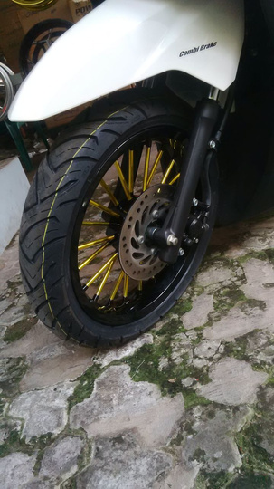 Terjual VELG POWER VARIO 125/150-VARIO-SCOOPY-SPACY-BEAT 