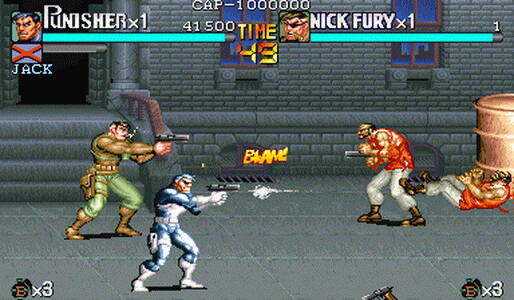 Game-game beat 'em up (bak-bik-buk) arcade ding-dong yang ngabisin banyak koin!!