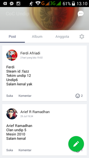 Mengenal COC Undip