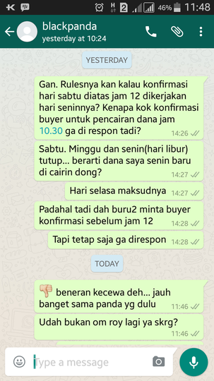 apa ada yg punya perasaan yg sama tentang rekber blackpanda?