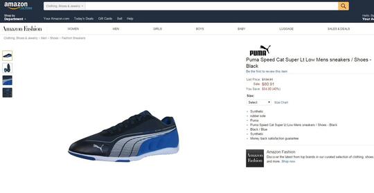 Terjual PUMA SPEED CAT SUPER LT SHOES 