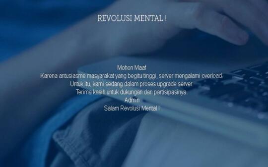 Situs Revolusi Mental Error, Puan: Tanya Saja ke Deputi Saya