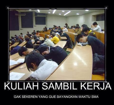 Suka Duka Kuliah Sambil Kerja