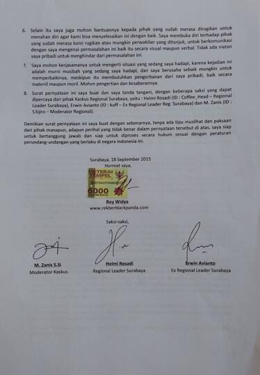 OFFICIAL THREAD: Tanggapan KASKUS Terhadap Kasus RekBer Blackpanda