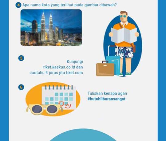 Agan Butuh Liburan tapi Gak Punya Uang? Ini Dia Jawabannya!