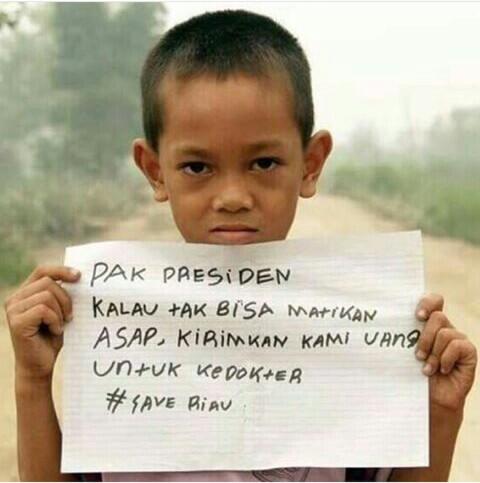 #MelawanAsap #SaveSumatra #SaveKalimantan @Karebanbanten