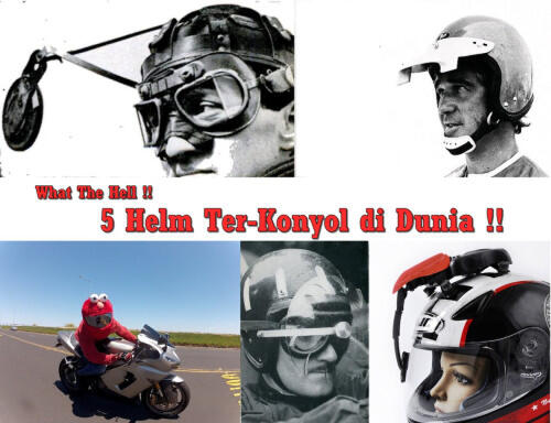 Ini Dia 5 Helm Terunik di Dunia