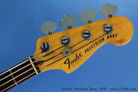 78 fender p bass