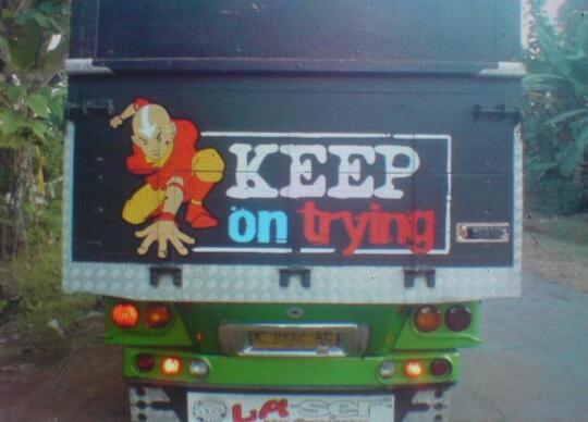 Nggak Nyangka, Ternyata Truk Juga Bisa Jadi Motivator Gan!