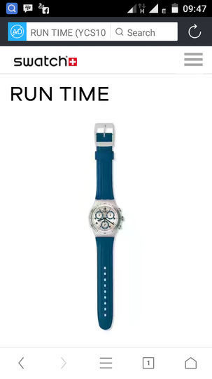 Terjual Swatch "Run Time 2004"  KASKUS