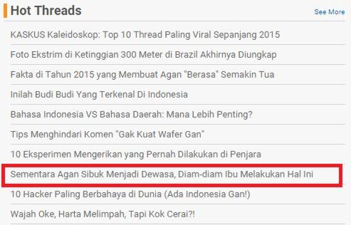 Untuk Kamu yang Sibuk Menjadi Dewasa, Diam-diam Ibumu Sering Melakukan Hal Ini!!!