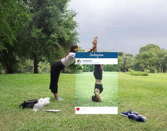 Pengorbanan besar demi foto keren di media sosial ini bikin ngakak