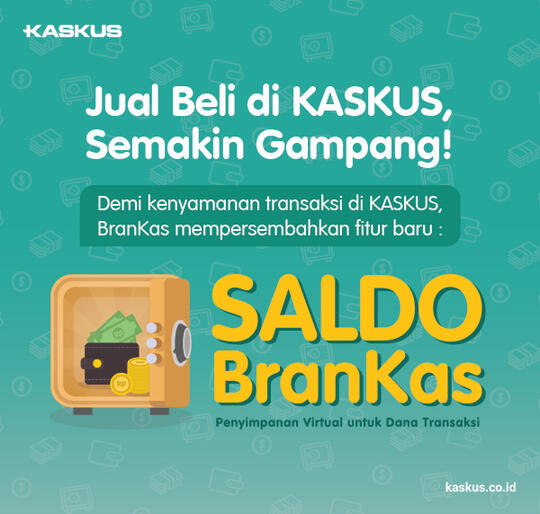Saldo BranKas! Bikin Jual Beli di KASKUS Makin Aman dan Nyaman!