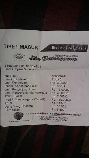 Mahalnya Tiket Masuk Kawasan Wisata Ciwidey Kaskus