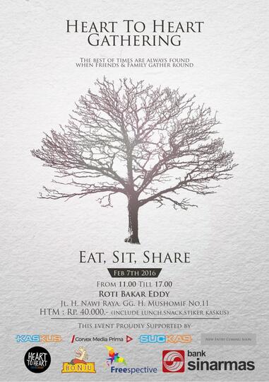GATHERING H2H | 7 FEB 2016 | ROTI BAKAR EDDY , LET'S EAT,SIT,SHARE