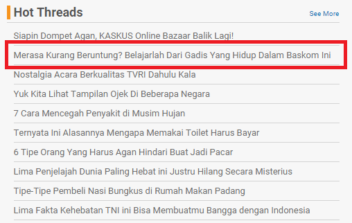 Merasa Hidupmu Kurang Beruntung? Belajarlah Dari Gadis Yang Hidup Dalam Baskom Ini
