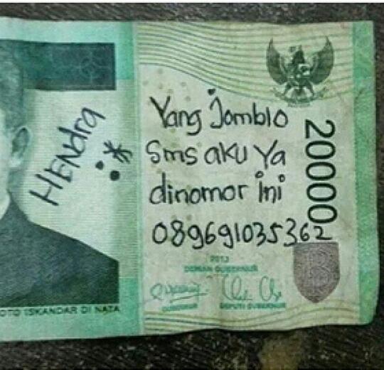 Hati-Hati, Perbuatan Mencoret-Coret Uang Bisa Dikenai Hukuman Penjara atau Denda