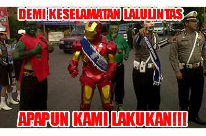 Warga Cirebon Menolak #CirebonKotaTilang Membalas dengan Meme Positif