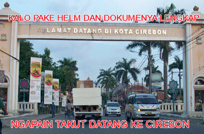 Warga Cirebon Menolak #CirebonKotaTilang Membalas dengan Meme Positif
