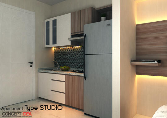Paket Interior Apartment Studio Surabaya