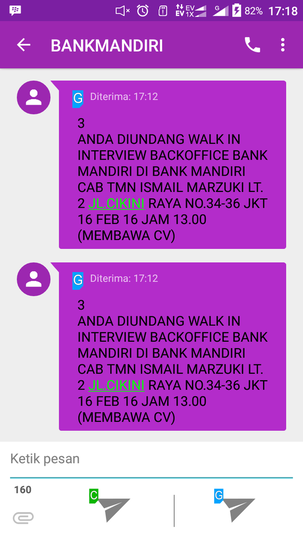 Walk Interview Backoffice Bank Mandiri Kaskus