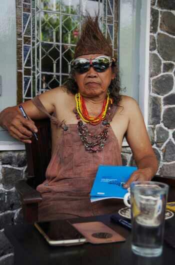Ini Ono 'Man of Steel' Asal Malang yang Karya Patung Besinya Sudah Diakui Dunia