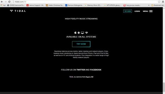 Tidal High Fidelity Music Streaming Kaskus