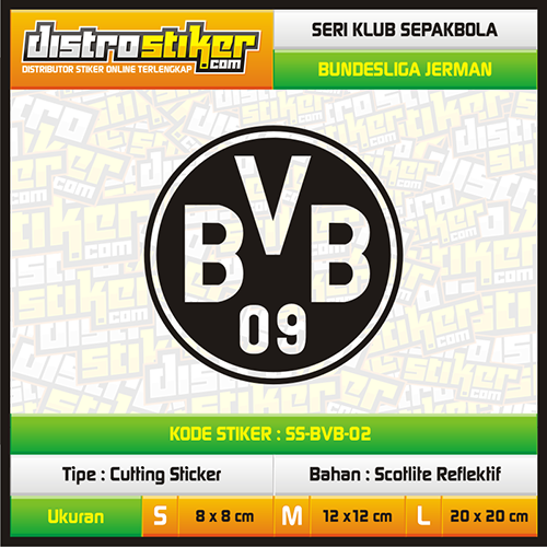 Terjual Stiker Borussia Dortmund Berbagai Model Ukuran Jual Grosir Eceran High Quality Kaskus