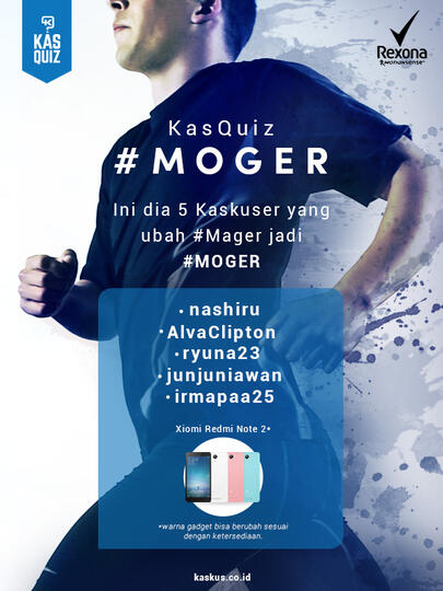 Lawan Mager Bisa Dapat Hadiah? Hanya di KASQUIZ #MOGER Gan!