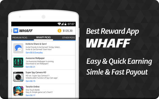 Whaff Rewards Aplikasi Penambang Dollar Terbaik Di Android Kaskus