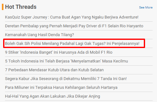 Boleh Gak Sih Polisi Menilang Padahal Lagi Gak Tugas Ini