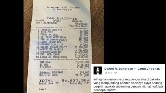Beberapa Tips Agar Tidak Digetok dengan Tagihan Makanan yang Harganya Selangit