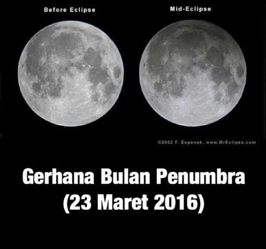 Setelah GMT, berikut peristiwa astronomi yang akan terjadi di tahun 2016