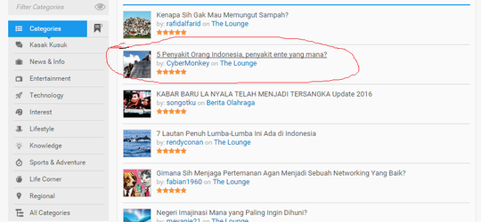 5 Penyakit Orang Indonesia, penyakit ente yang mana?