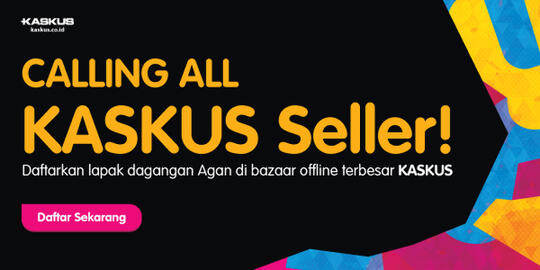 MARKAS, Daftarin Lapak Agan di Bazaar Offline Terbesar KASKUS!