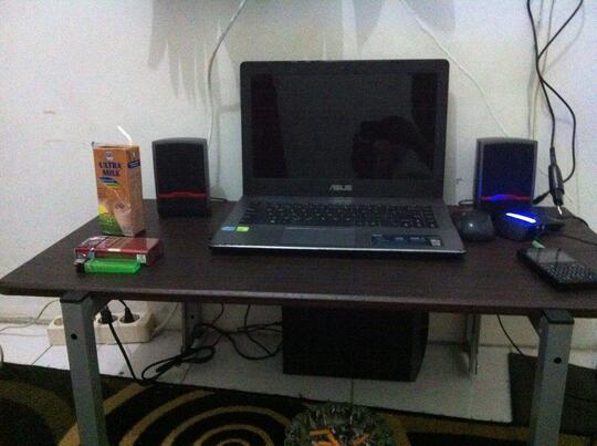 Meja Komputer / Laptop Lesehan 3in1, Meja Lesehan