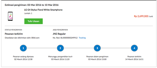 Express Nya Blibli 3 9 Hari Kaskus