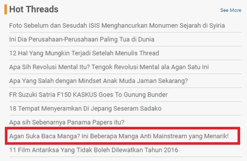 Agan suka baca manga ini ane kasih rekomendasi manga yg bagus ceritanya !!!