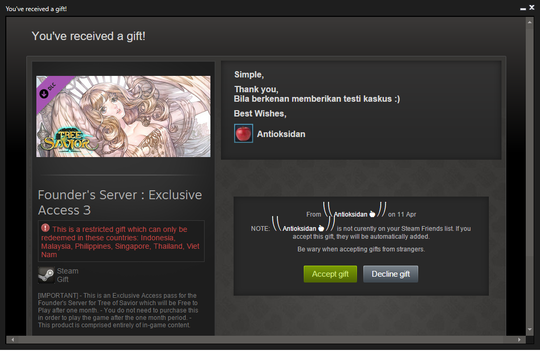 Terjual Csgo Key Steam Store Game Steam Steam Wallet Rep Kaskus