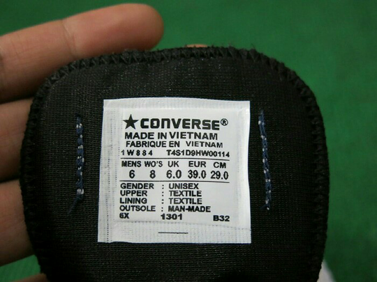 converse korean market