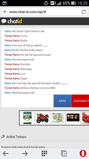 Situs chatting dewasa indonesia
