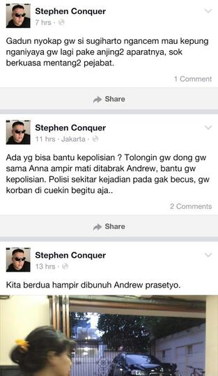 Dua Anak Mantan Menteri Ribut, Tabrak Mobil Artis dan Putra Mendagri
