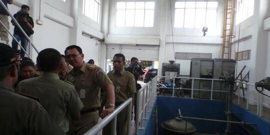 Ahok Heran Gunung Sahari Banjir, Ternyata Pompa Air Dimatikan